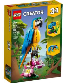 LEGO CREATOR - LE PERROQUET EXOTIQUE 3 EN 1 #31136